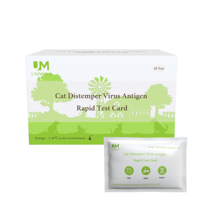 Cat Distemper Virus Antigen Rapid Test Card
